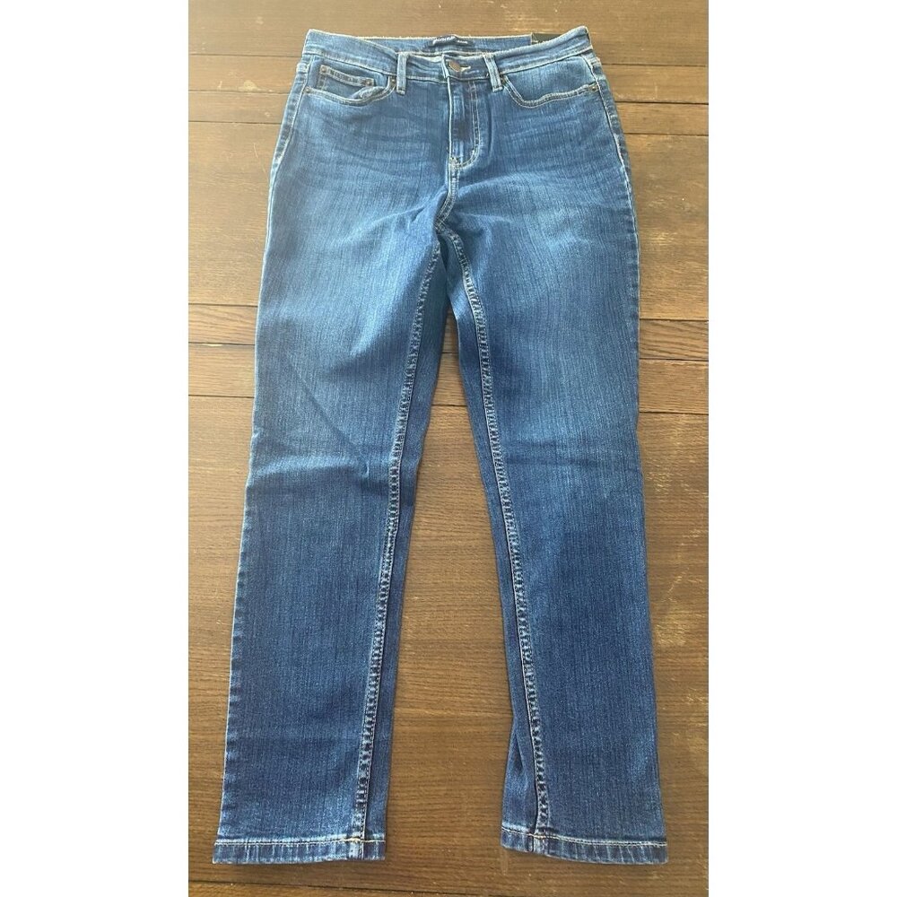 Calvin‎ Klein Jeans Women's High Rise Skinny Jean (Ocean Blue, 8) Denim